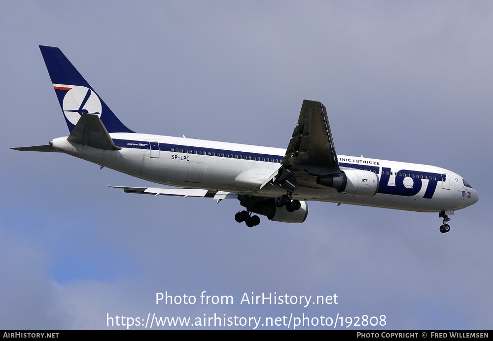 Aircraft Photo of SP-LPC | Boeing 767-35D/ER | LOT Polish Airlines - Polskie Linie Lotnicze | AirHistory.net #192808