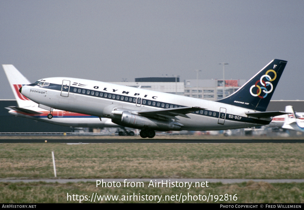 Aircraft Photo of SX-BCF | Boeing 737-284/Adv | Olympic | AirHistory.net #192816