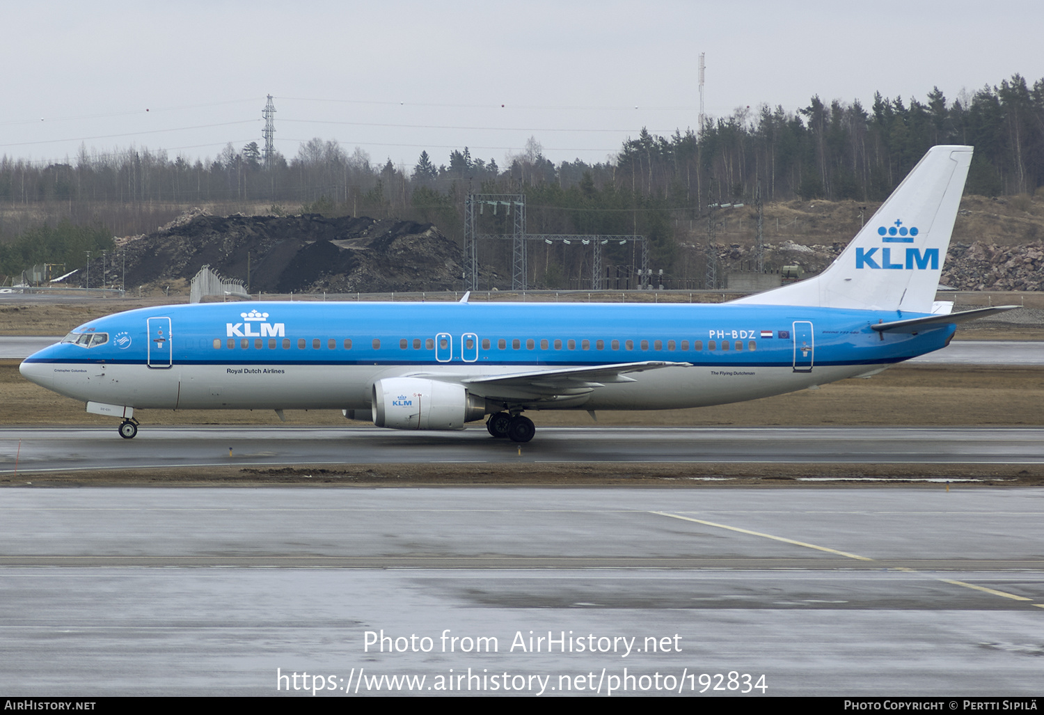 Aircraft Photo of PH-BDZ | Boeing 737-406 | KLM - Royal Dutch Airlines | AirHistory.net #192834