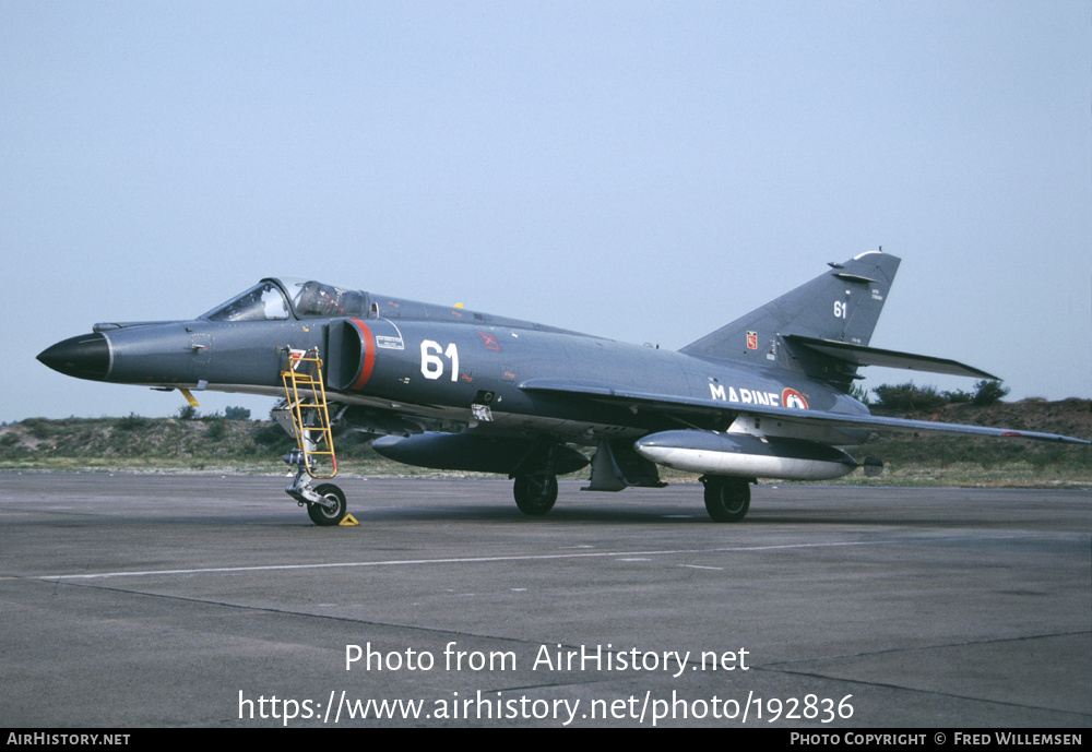 Aircraft Photo of 61 | Dassault Super Etendard | France - Navy | AirHistory.net #192836