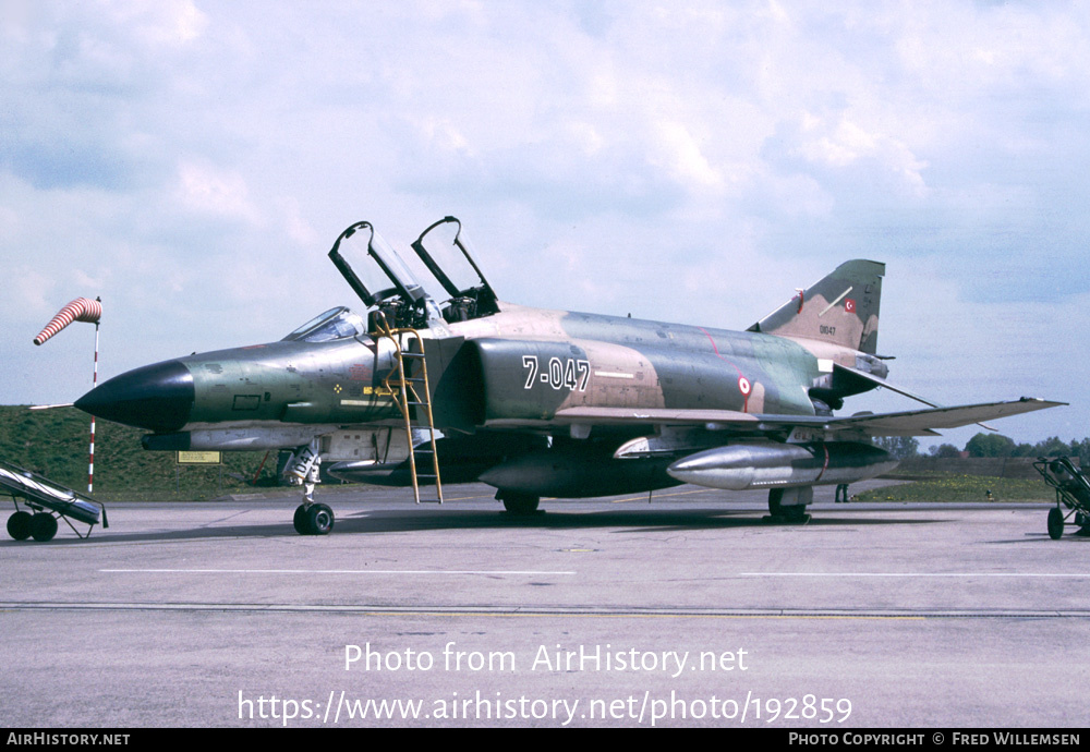 Aircraft Photo of 73-1047 | McDonnell Douglas F-4E Phantom II | Turkey - Air Force | AirHistory.net #192859