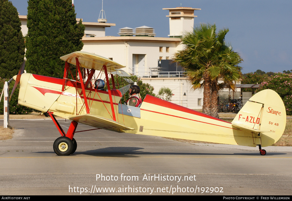 Aircraft Photo of F-AZLD | Stampe-Vertongen SV-4B | AirHistory.net #192902