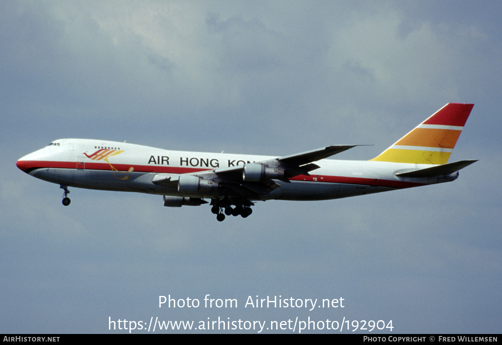 Aircraft Photo of VR-HKO | Boeing 747-249F/SCD | Air Hong Kong | AirHistory.net #192904