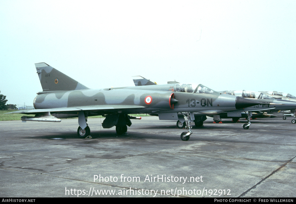 Aircraft Photo of 404 | Dassault Mirage IIIE | France - Air Force | AirHistory.net #192912