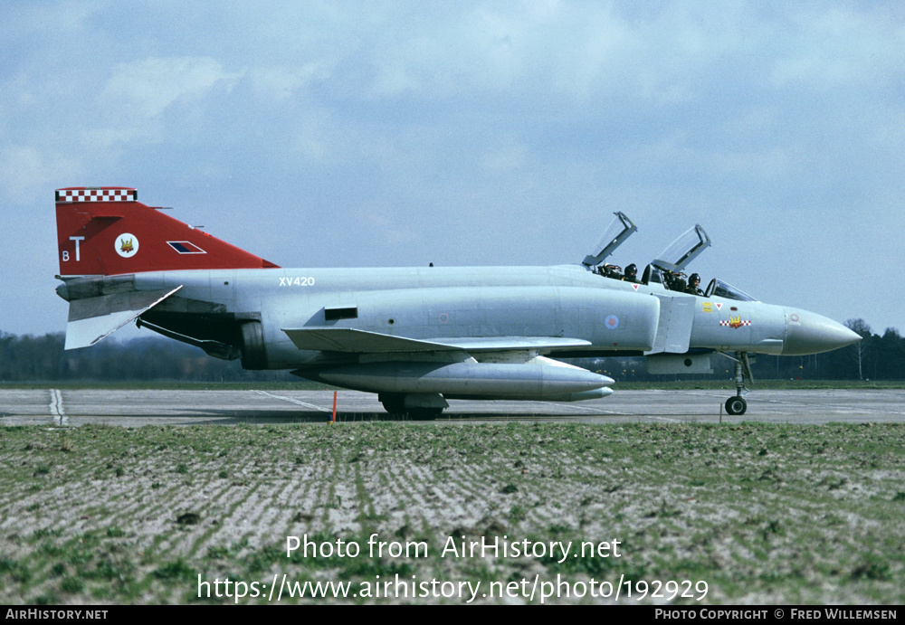 Aircraft Photo of XV420 | McDonnell Douglas F-4M Phantom FGR2 | UK - Air Force | AirHistory.net #192929