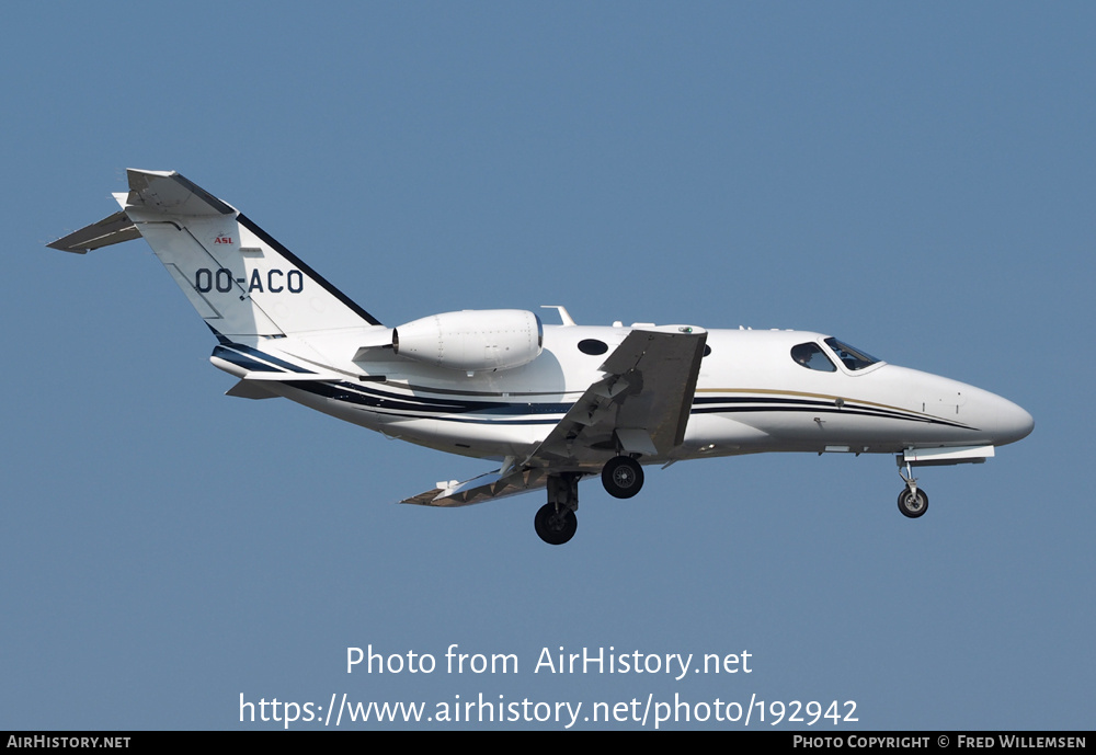 Aircraft Photo of OO-ACO | Cessna 510 Citation Mustang | ASL - Air Service Liège | AirHistory.net #192942