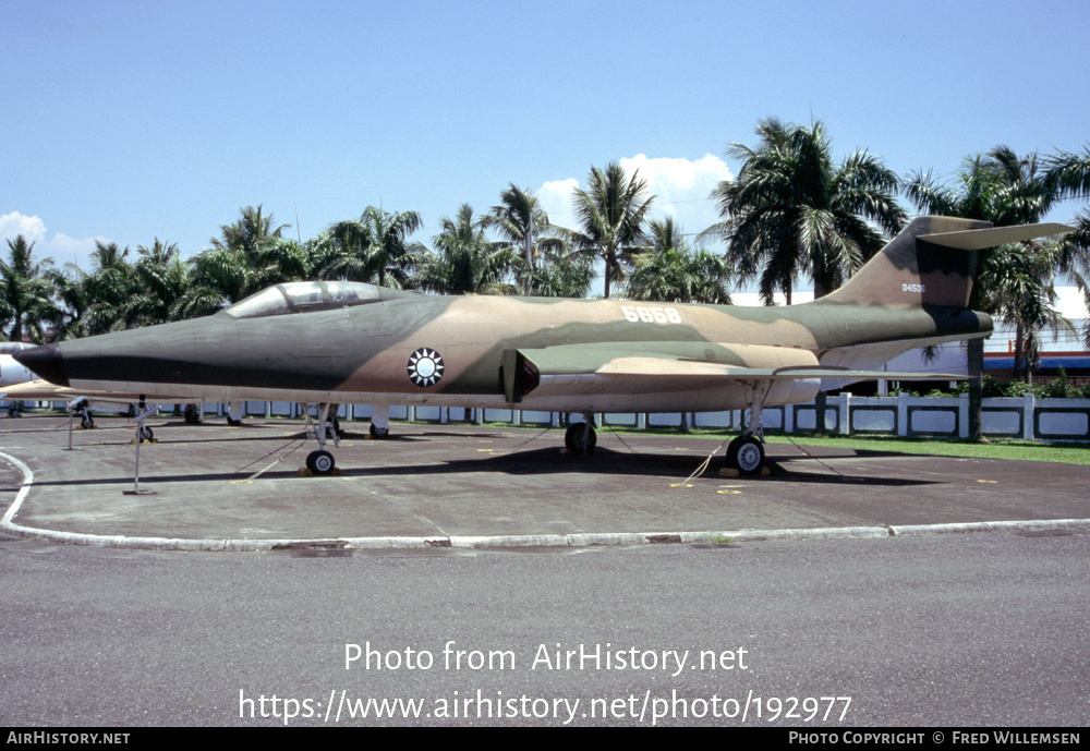 Aircraft Photo of 5658 | McDonnell RF-101A Voodoo | Taiwan - Air Force | AirHistory.net #192977