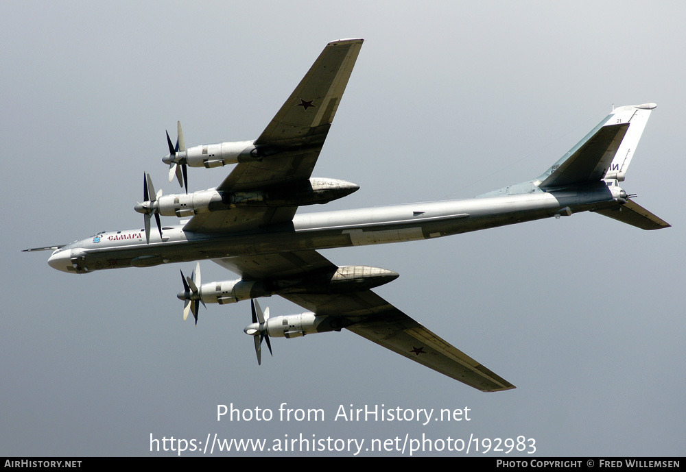 Aircraft Photo of RF-94121 | Tupolev Tu-95MS | Russia - Air Force | AirHistory.net #192983