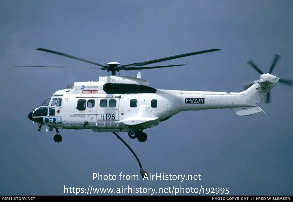 Aircraft Photo of F-WZJN | Aerospatiale AS-332L1 Super Puma | Aerospatiale | AirHistory.net #192995