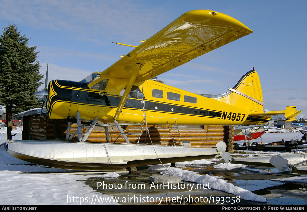 Aircraft Photo of N4957 | De Havilland Canada DHC-2 Beaver Mk1 | AirHistory.net #193058