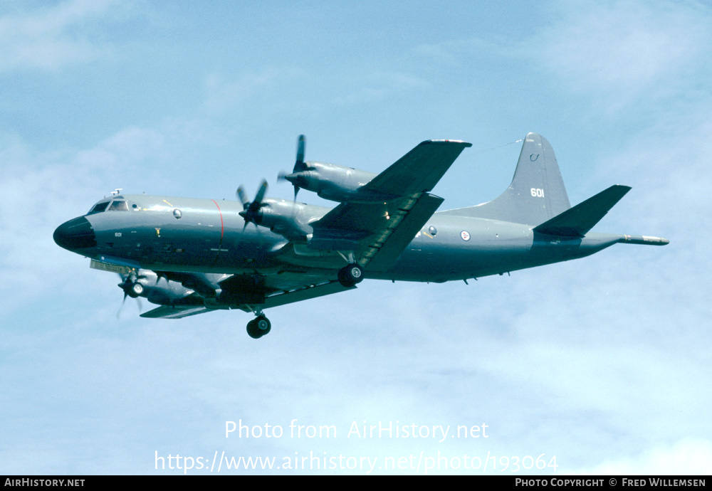 Aircraft Photo of 601 | Lockheed P-3B Orion | Norway - Air Force | AirHistory.net #193064