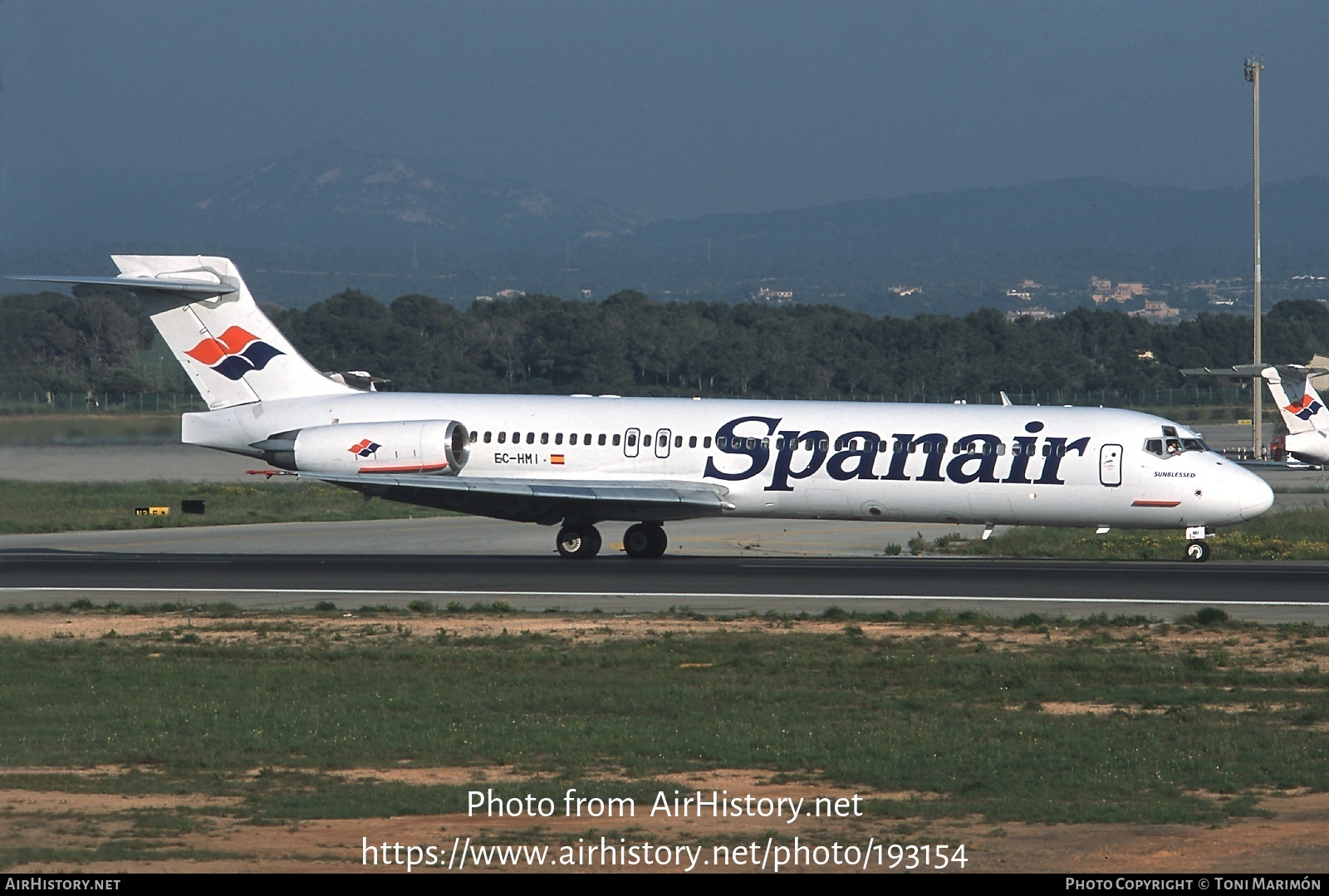 Aircraft Photo of EC-HMI | McDonnell Douglas MD-87 (DC-9-87) | Spanair | AirHistory.net #193154