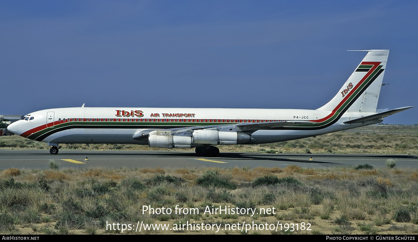 Aircraft Photo of P4-JCC | Boeing 707-384C | Ibis Air Transport | AirHistory.net #193182