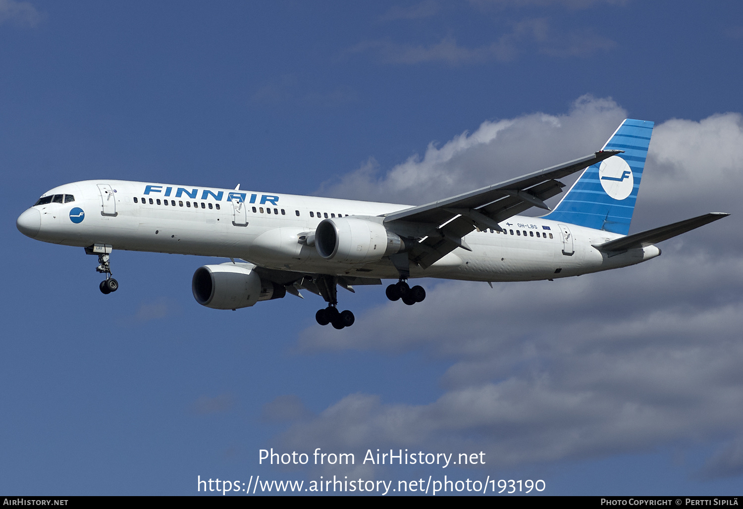 Aircraft Photo of OH-LBS | Boeing 757-2Q8 | Finnair | AirHistory.net #193190