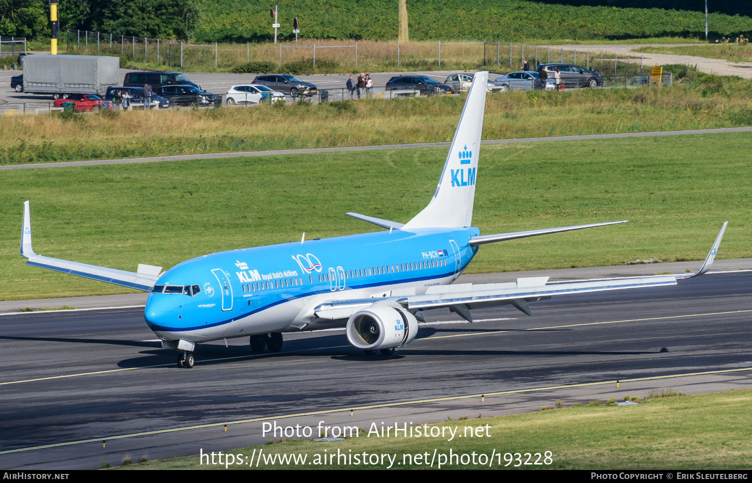 Aircraft Photo of PH-BCH | Boeing 737-800 | KLM - Royal Dutch Airlines | AirHistory.net #193228