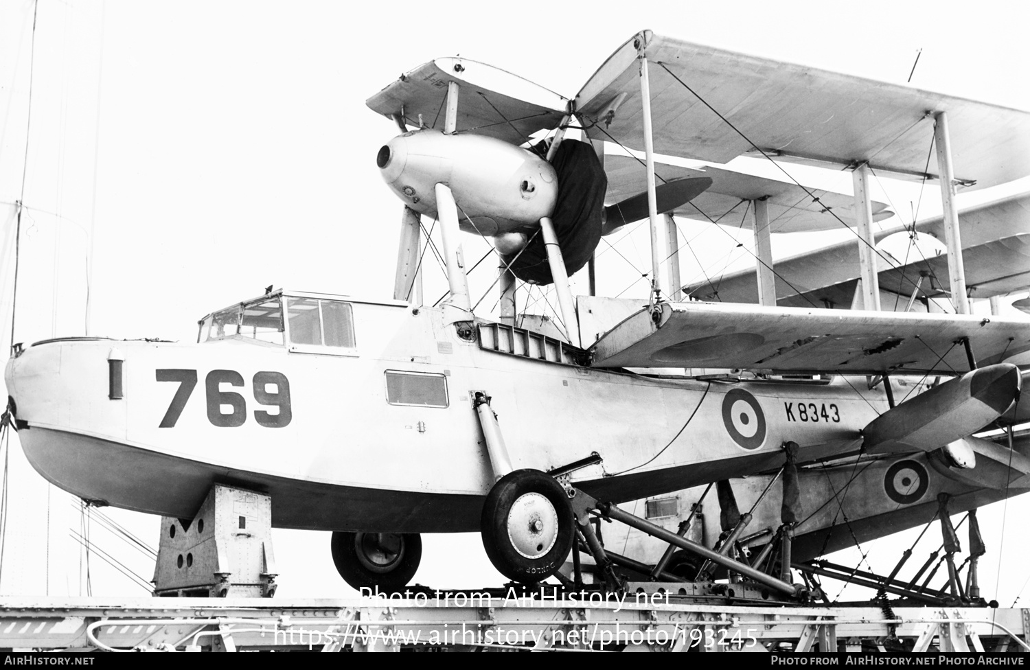 Aircraft Photo of K8343 | Supermarine Walrus I | UK - Navy | AirHistory ...