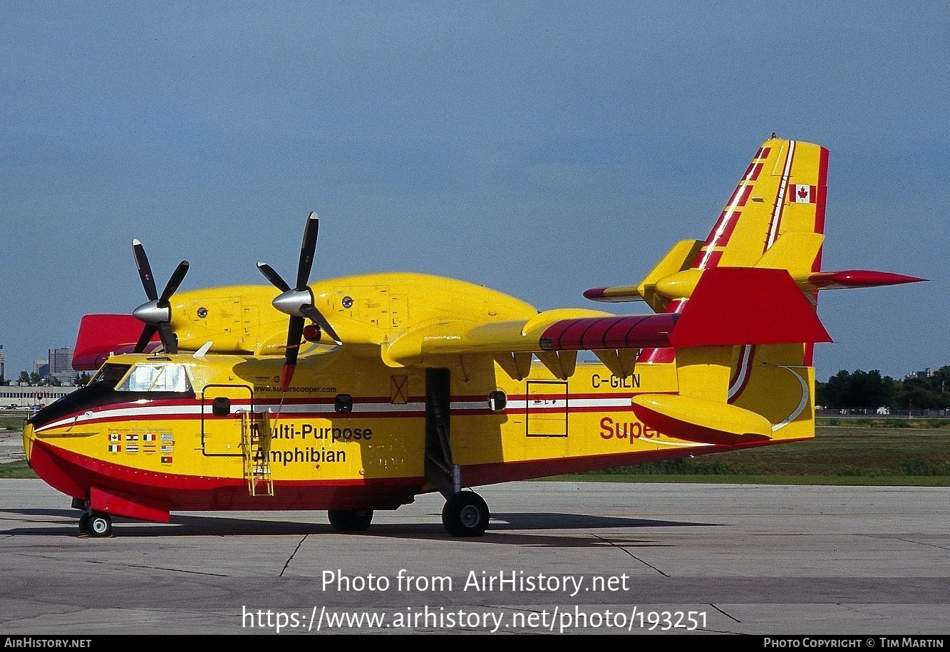 Aircraft Photo of C-GILN | Bombardier CL-415 (CL-215-6B11) | Bombardier ...