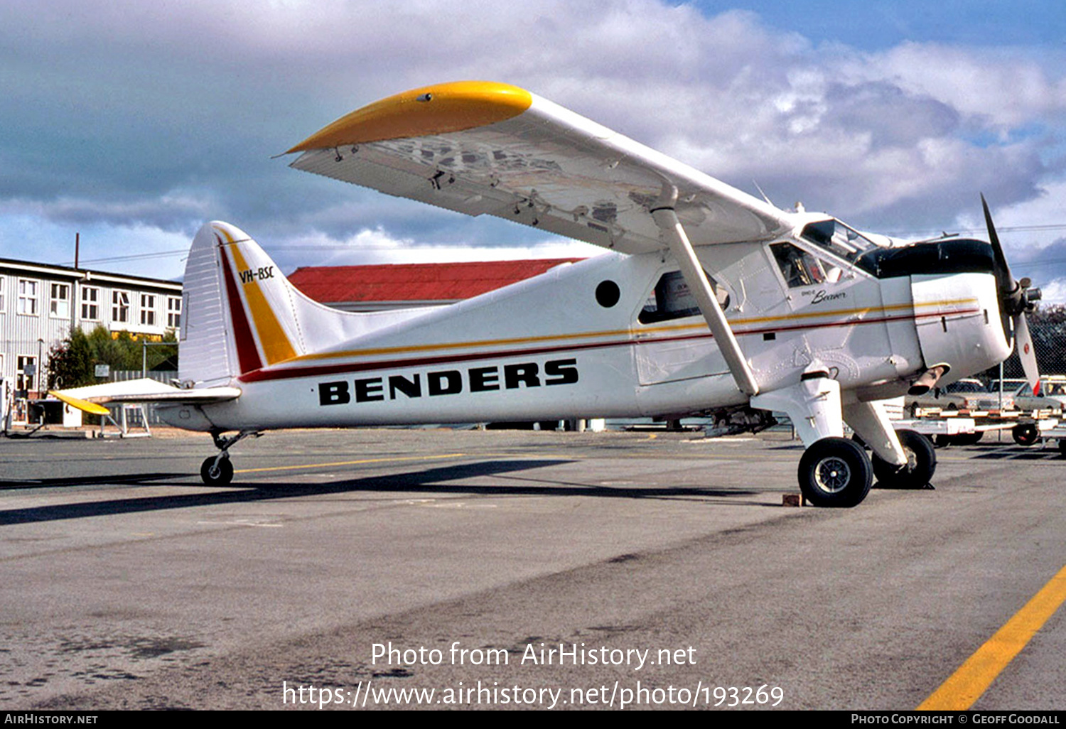 Aircraft Photo of VH-BSC | De Havilland Canada DHC-2 Beaver Mk1 | Benders Spreading Service | AirHistory.net #193269