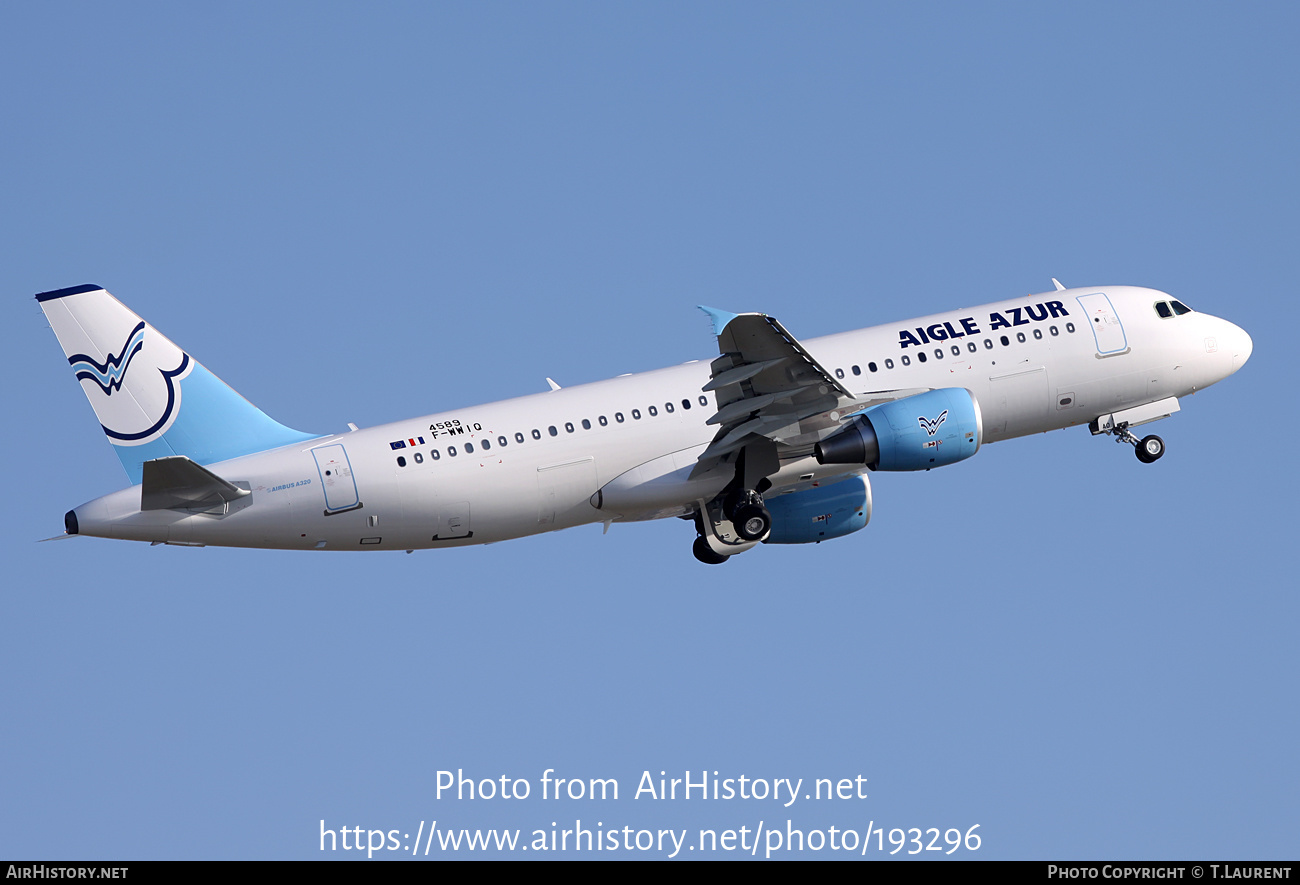 Aircraft Photo of F-WWIQ | Airbus A320-214 | Aigle Azur | AirHistory.net #193296