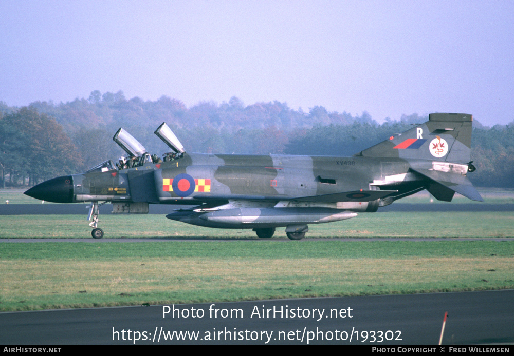 Aircraft Photo of XV498 | McDonnell Douglas F-4M Phantom FGR2 | UK - Air Force | AirHistory.net #193302