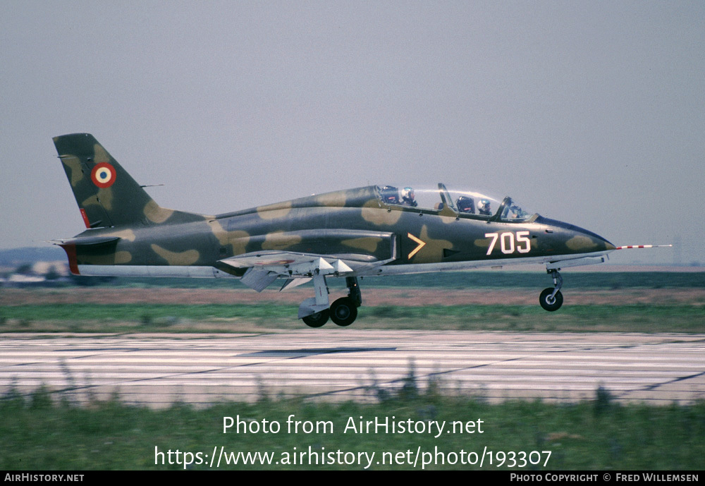 Aircraft Photo of 705 | IAR IAR-99 Soim | Romania - Air Force | AirHistory.net #193307