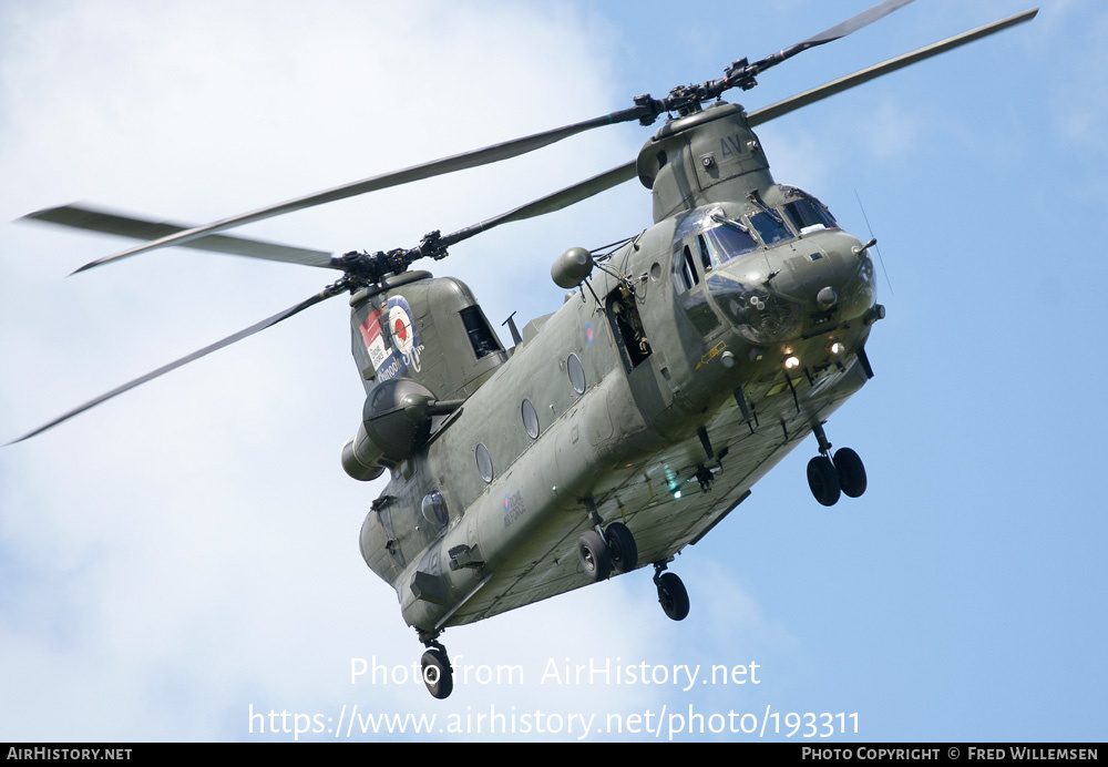 Aircraft Photo of ZA714 | Boeing Chinook HC2 (352) | UK - Air Force | AirHistory.net #193311