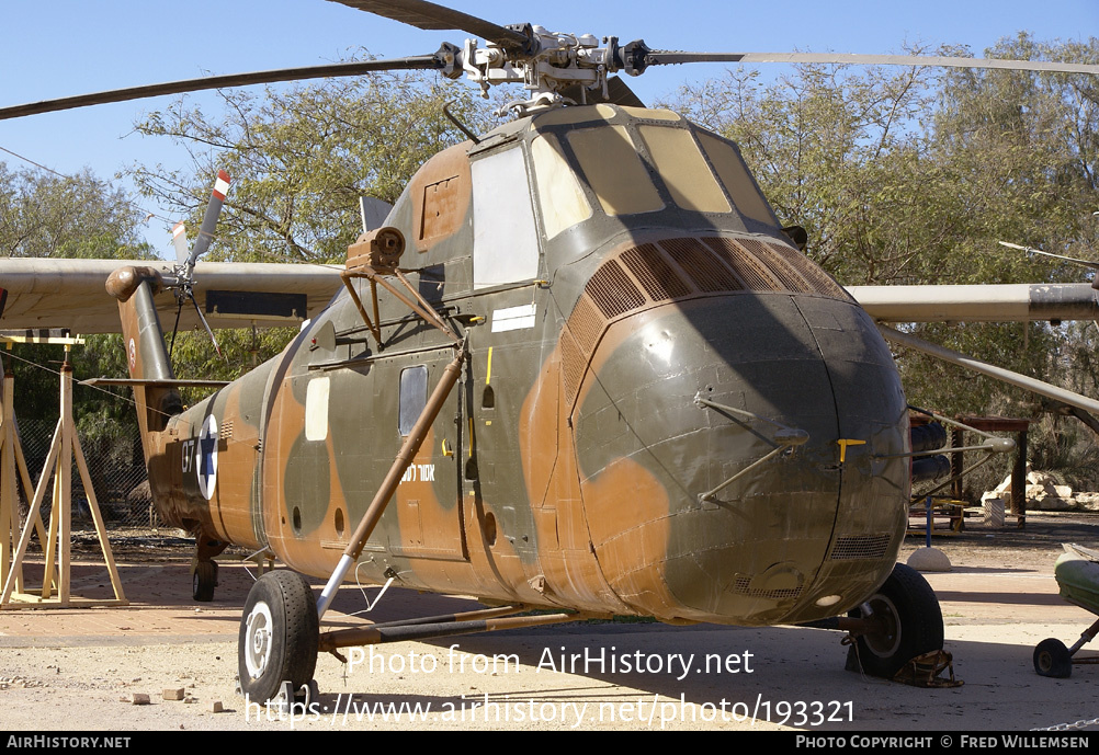 Aircraft Photo of 07 | Sikorsky CH-34A Tarnegal | Israel - Air Force | AirHistory.net #193321