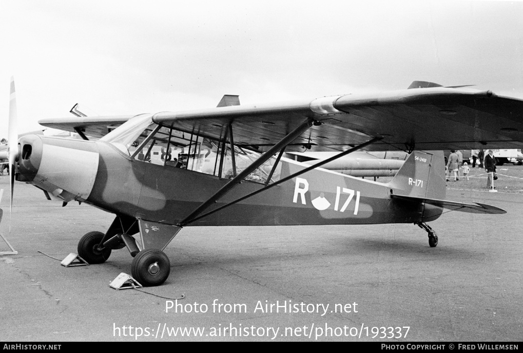 Aircraft Photo of R-171 | Piper L-18C/135 Super Cub | Netherlands - Air Force | AirHistory.net #193337