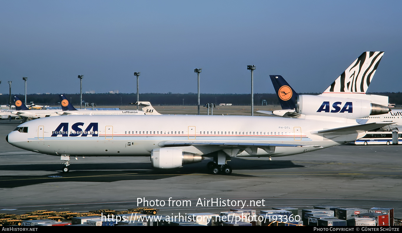 Aircraft Photo of PH-DTL | McDonnell Douglas DC-10-30 | African Safari Airways - ASA | AirHistory.net #193360