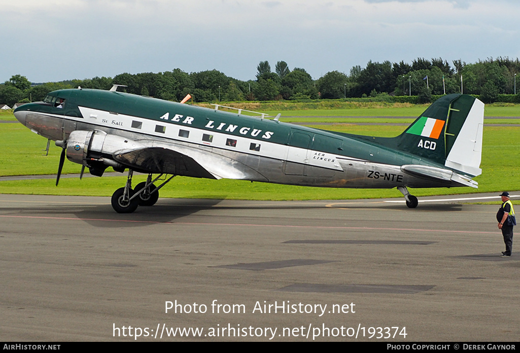 Aircraft Photo of ZS-NTE | Douglas C-47A Skytrain | Aer Lingus | AirHistory.net #193374