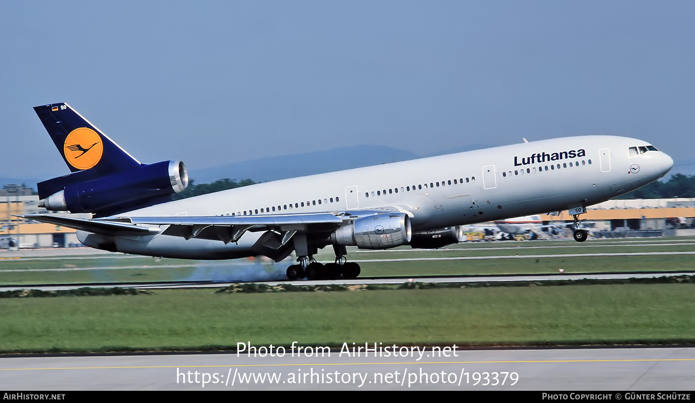 Aircraft Photo of D-ADSO | McDonnell Douglas DC-10-30 | Lufthansa | AirHistory.net #193379