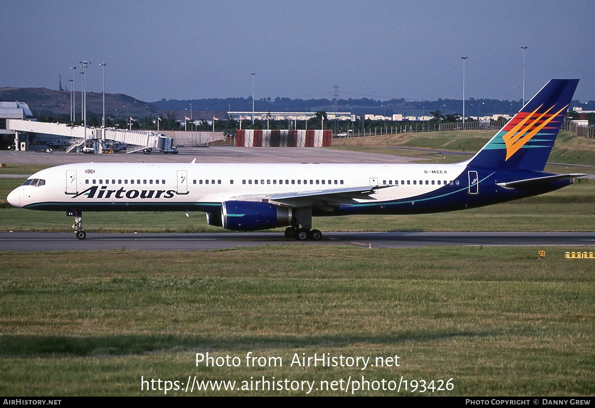 Aircraft Photo of G-MCEA | Boeing 757-225 | Airtours International | AirHistory.net #193426