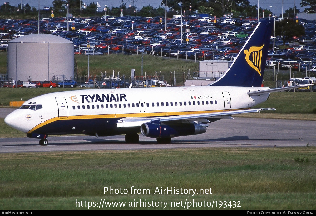 Aircraft Photo of EI-CJC | Boeing 737-204/Adv | Ryanair | AirHistory.net #193432