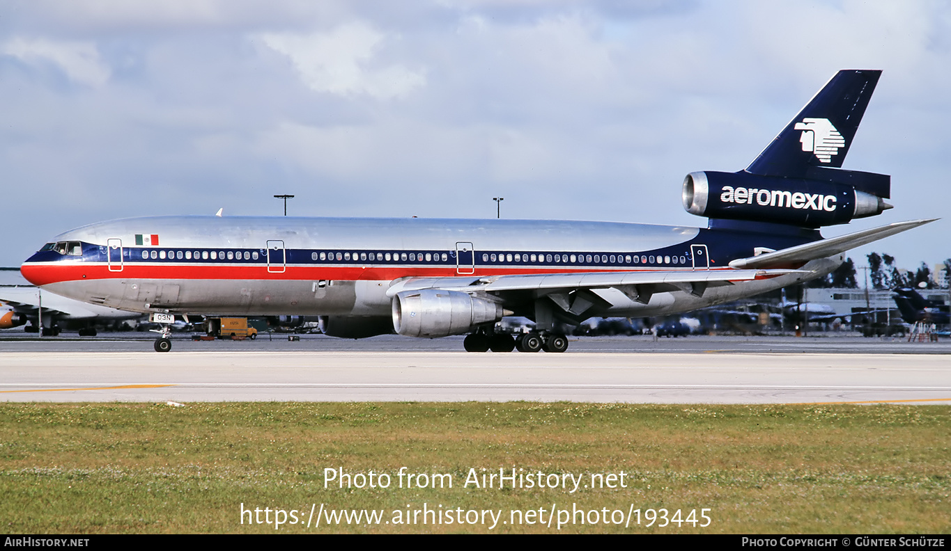 Aircraft Photo of N1003N | McDonnell Douglas DC-10-15 | AeroMéxico | AirHistory.net #193445