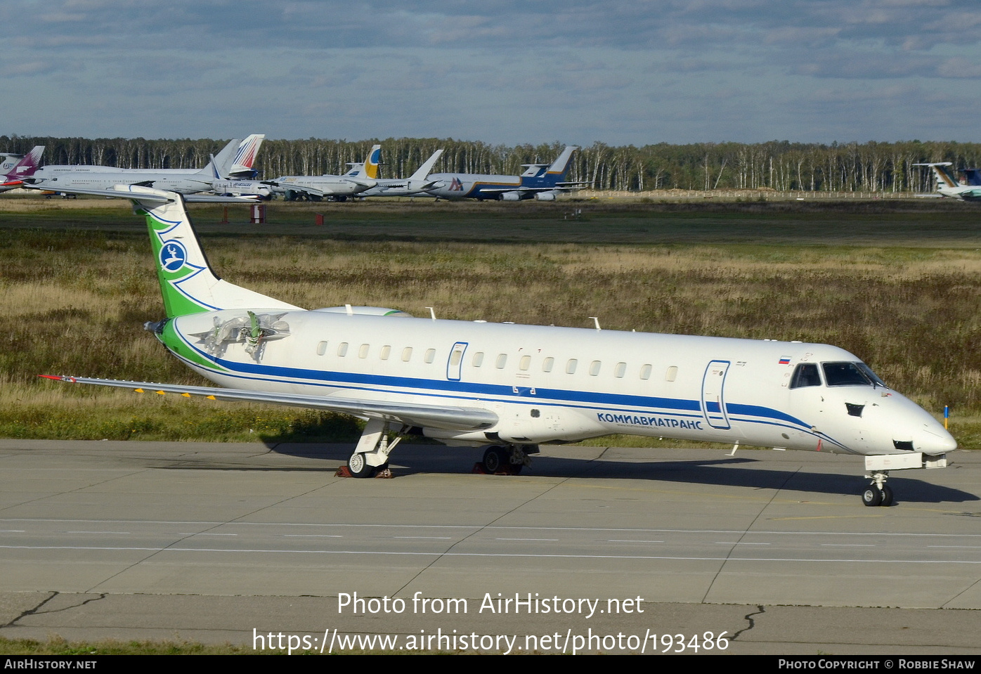 Aircraft Photo of VQ-BWO | Embraer ERJ-145LR (EMB-145LR) | Komiaviatrans | AirHistory.net #193486