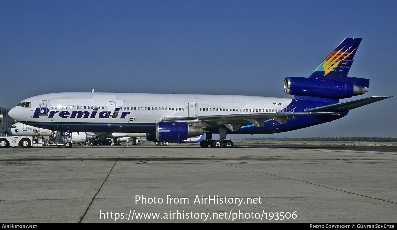 Aircraft Photo of OY-CNY | McDonnell Douglas DC-10-10 | Premiair | AirHistory.net #193506