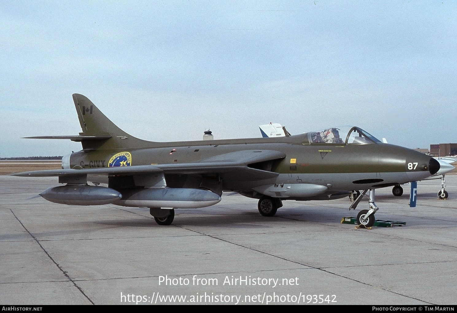 Aircraft Photo of C-GIVX | Hawker Hunter F58 | Northern Lights Aerobatic Team | AirHistory.net #193542