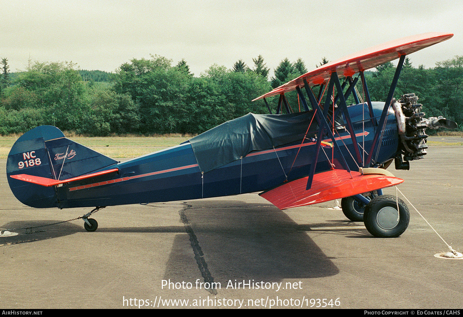 Aircraft Photo of N9188 / NC9188 | Travel Air E-4000 | AirHistory.net #193546