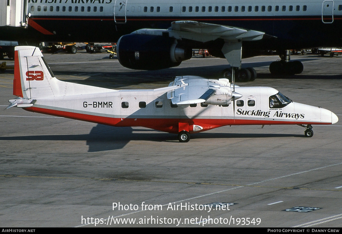 Aircraft Photo of G-BMMR | Dornier 228-202 | Suckling Airways | AirHistory.net #193549