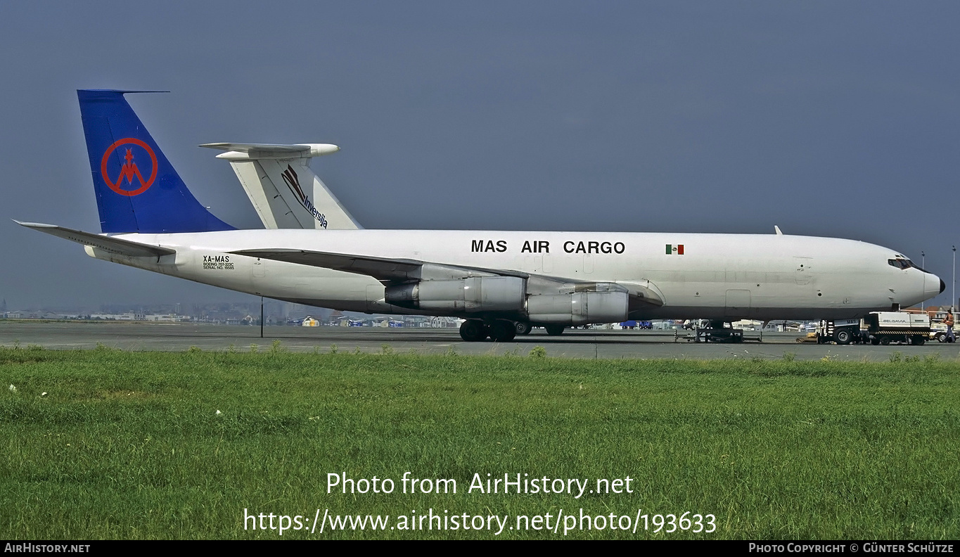 Aircraft Photo of XA-MAS | Boeing 707-323C | Mas Air Cargo | AirHistory.net #193633