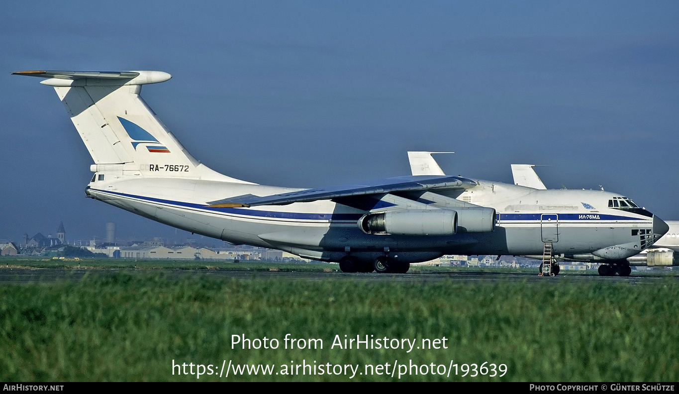 Aircraft Photo of RA-76672 | Ilyushin Il-76TD | Atruvera Aviation | AirHistory.net #193639