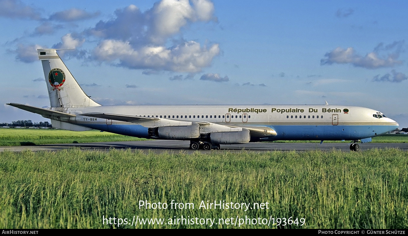 Aircraft Photo of TY-BBW | Boeing 707-321 | République Populaire du Bénin | AirHistory.net #193649