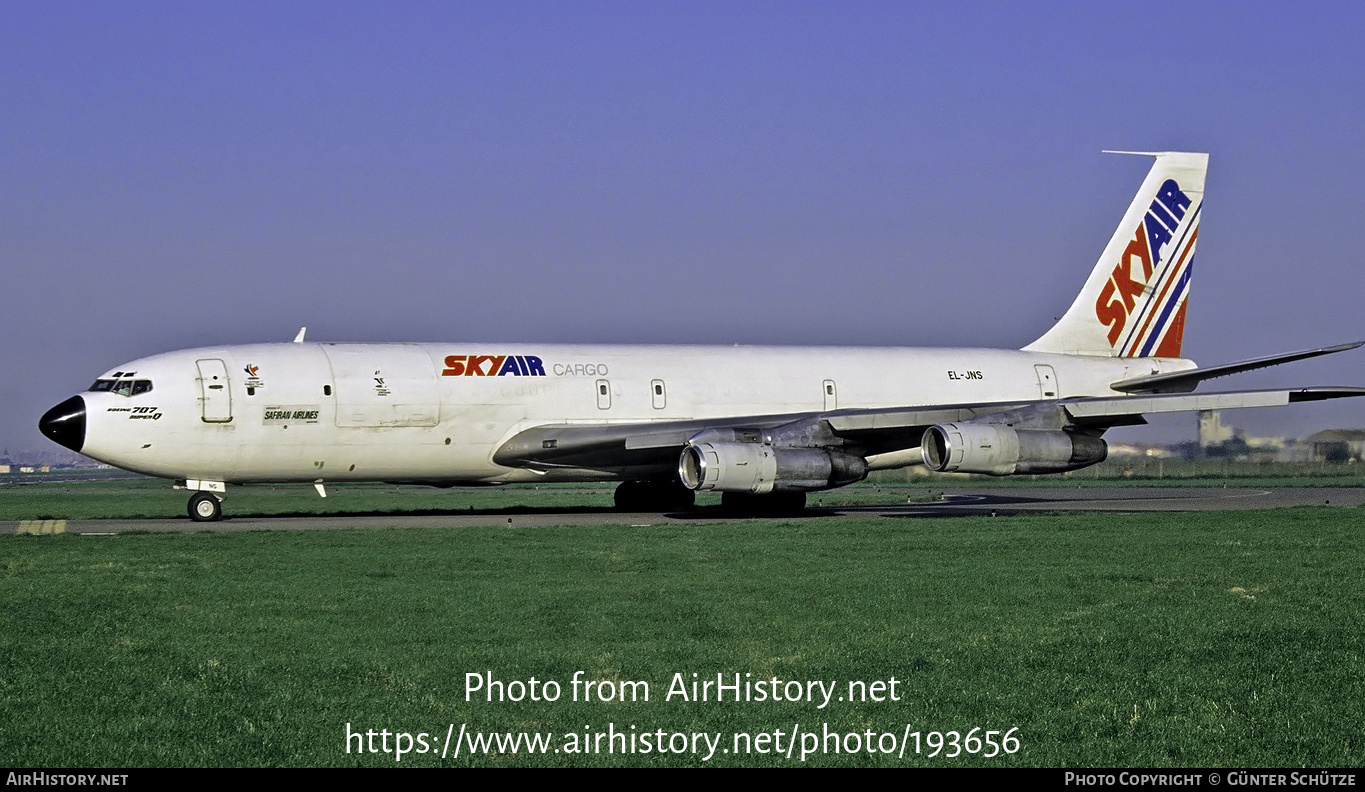 Aircraft Photo of EL-JNS | Boeing 707-323C | Skyair Cargo | AirHistory.net #193656