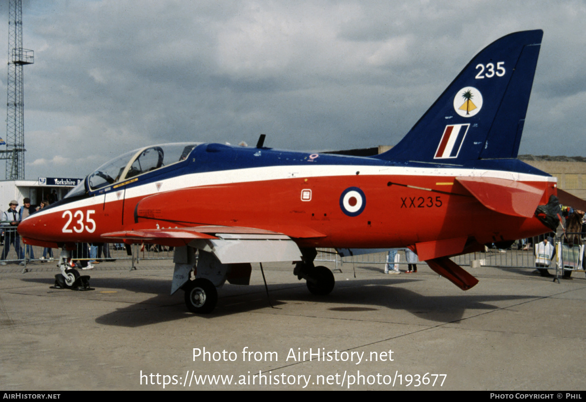 Aircraft Photo of XX235 | British Aerospace Hawk T.1 | UK - Air Force | AirHistory.net #193677