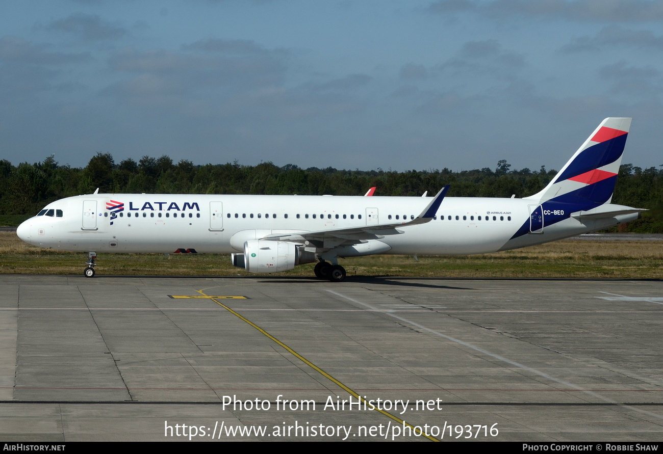 Aircraft Photo of CC-BEO | Airbus A321-211 | LATAM Airlines | AirHistory.net #193716