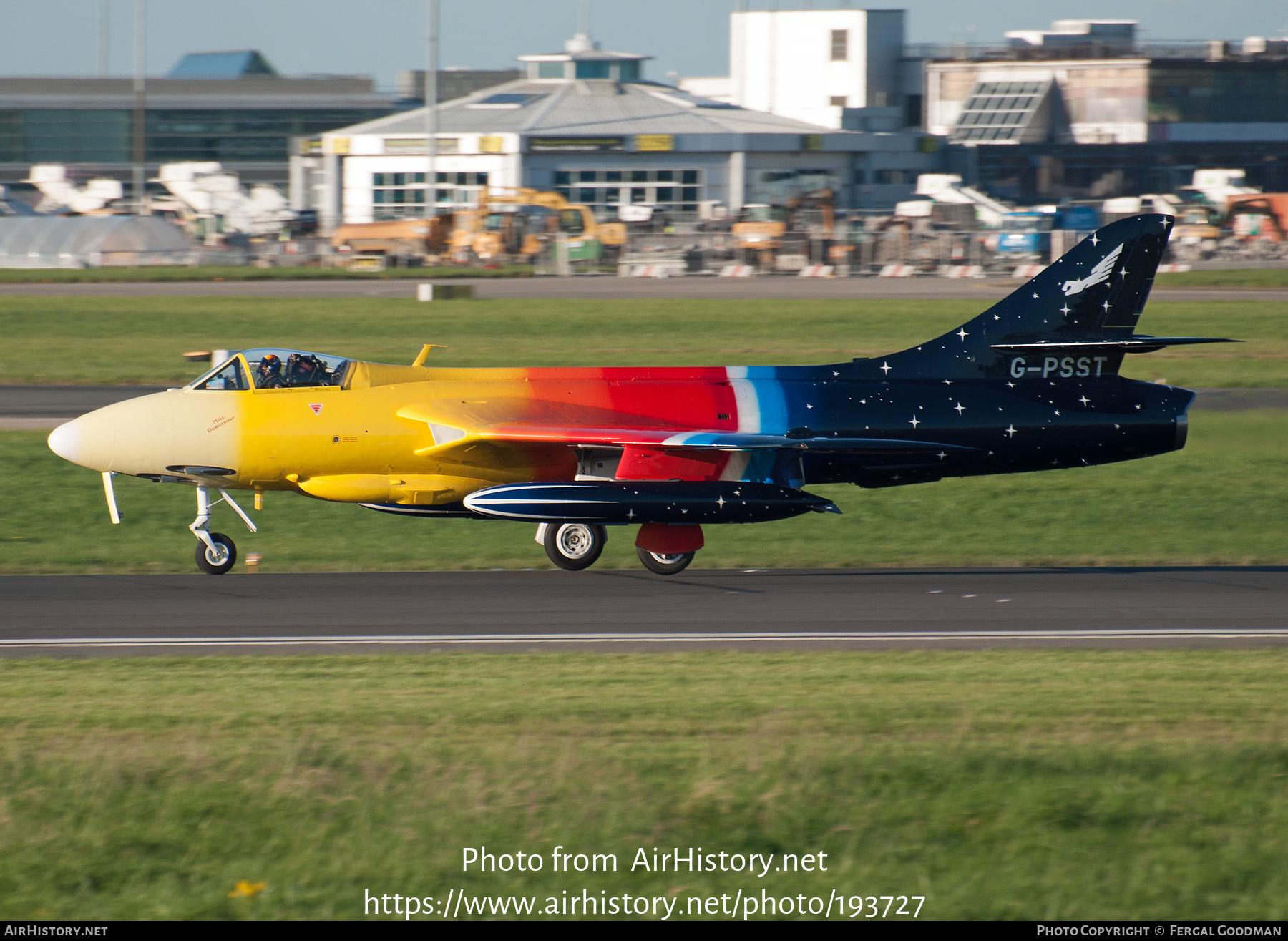 Aircraft Photo of G-PSST | Hawker Hunter F58A | AirHistory.net #193727