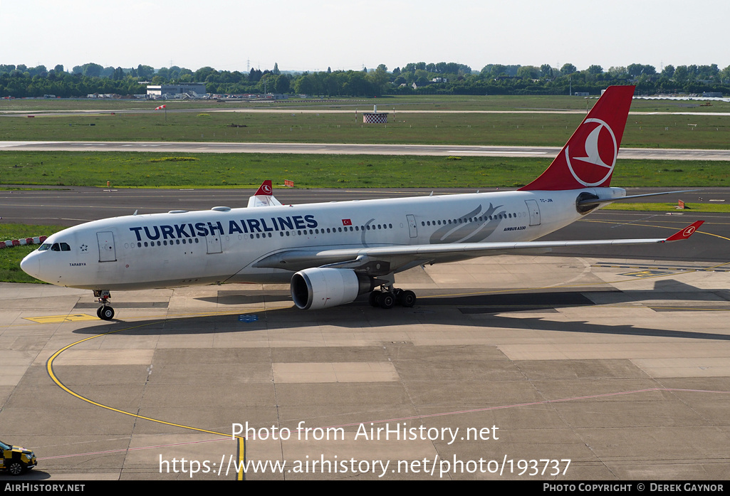 Aircraft Photo of TC-JIN | Airbus A330-203 | Turkish Airlines | AirHistory.net #193737