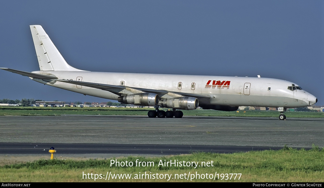 Aircraft Photo of EL-AJO | Douglas DC-8-55(F) | LWA - Liberia World Airlines | AirHistory.net #193777