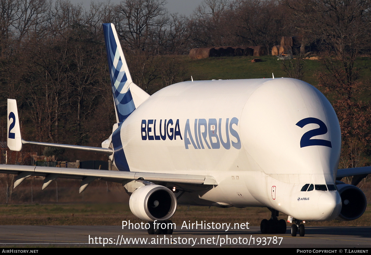 Aircraft Photo of F-GSTB | Airbus A300B4-608ST Beluga (Super Transporter) | Airbus Transport International | AirHistory.net #193787