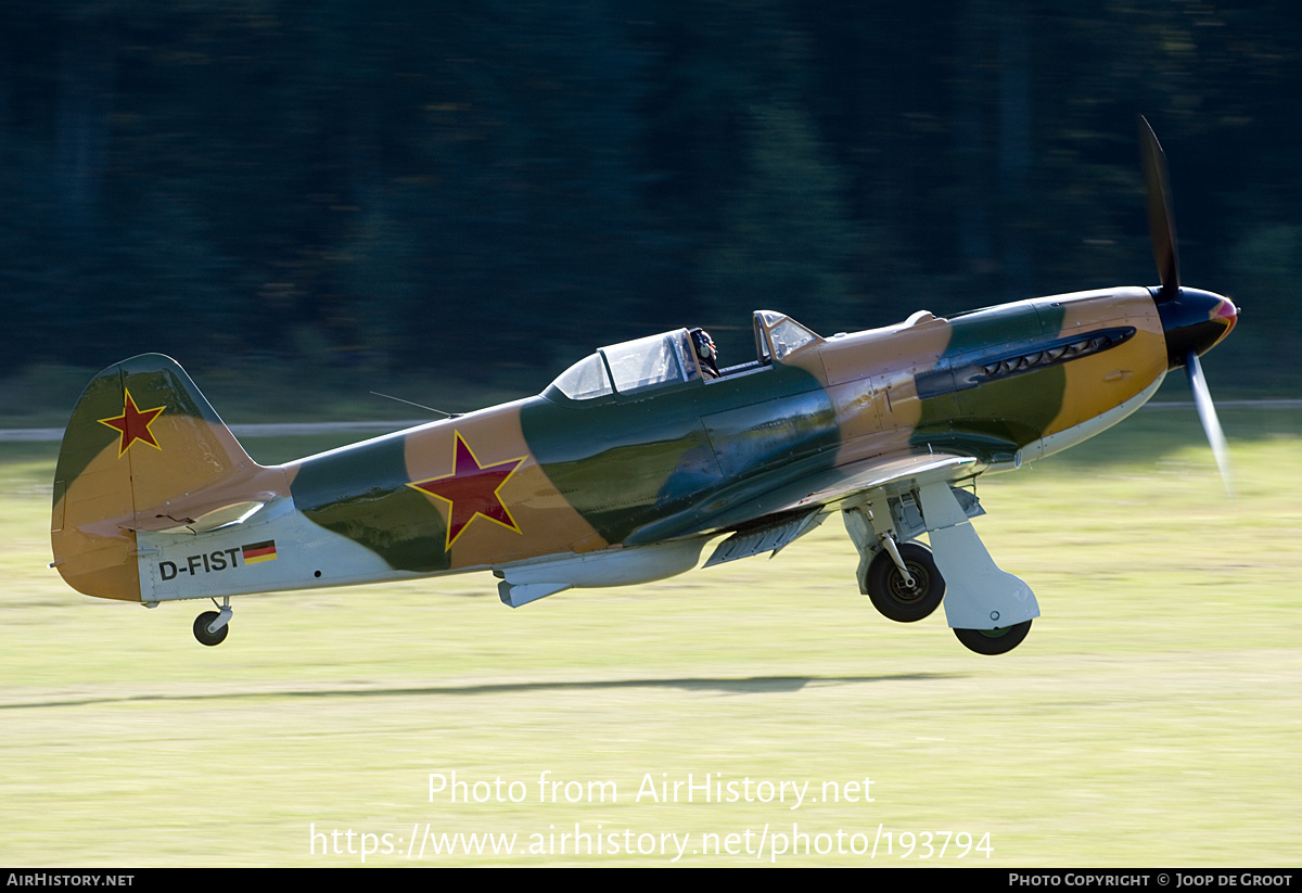 Aircraft Photo of D-FIST | Yakovlev Yak-9UM | Russia - Air Force | AirHistory.net #193794